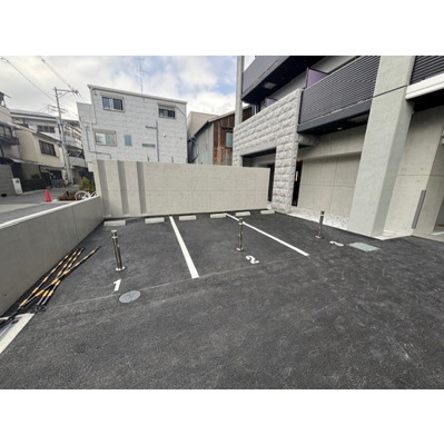 【駐車場】 | ファーストフィオーレ大阪城イースト | 屋外駐車場