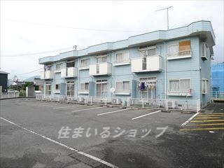 広島市安佐北区可部南１丁目のアパートの駐車場