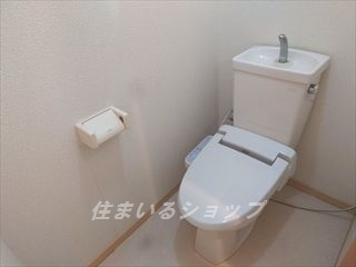 広島市安佐北区可部南１丁目のアパートのトイレ