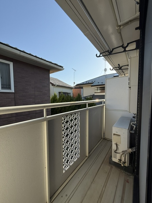 アベニュー大倉山Ⅱのバルコニー