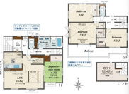 前橋市総社町植野　新築3号棟の画像