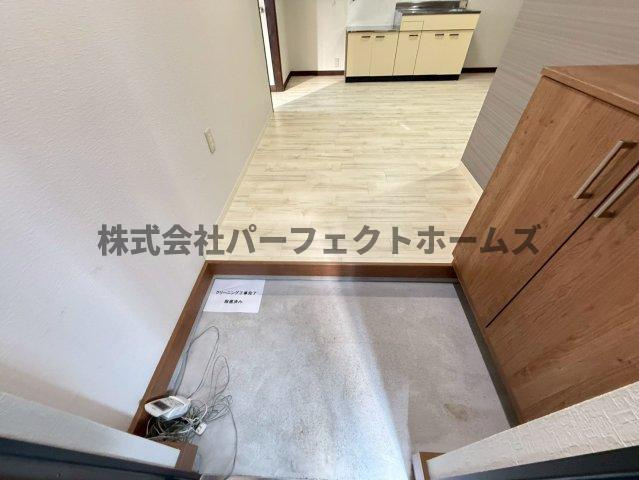 高柳2丁目戸建　賃貸の玄関|落ち着いた玄関です