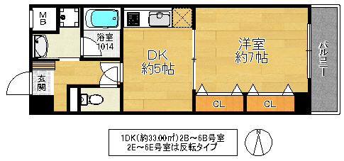 モン・ピエースの間取り