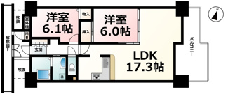 【間取り】 | シャルマンコーポぜぜ