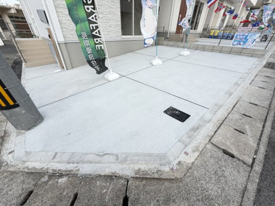 【駐車場】 | 那覇市宮城（全4棟）1号棟 | 1号棟　並列駐車2台完備♪