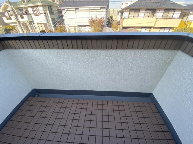 フォーシーズン２Ｃのバルコニー