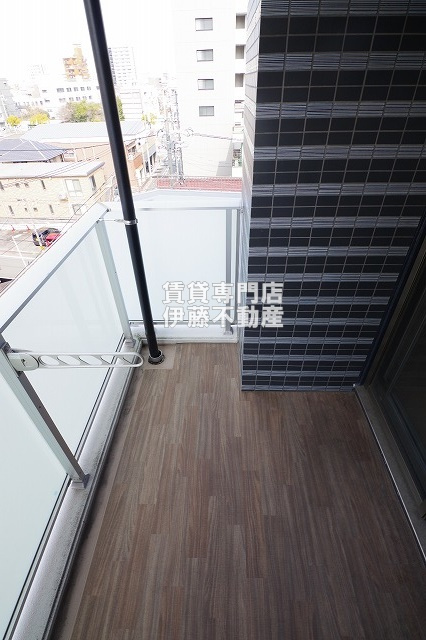 RIVO浅間町のバルコニー