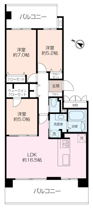 【海を望める】よこすか海辺ニュータウンシーサイドスクエア セントラルタワー 4階の画像
