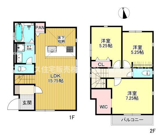 西東京市泉町1丁目　新築一戸建　西武新宿線　柳沢