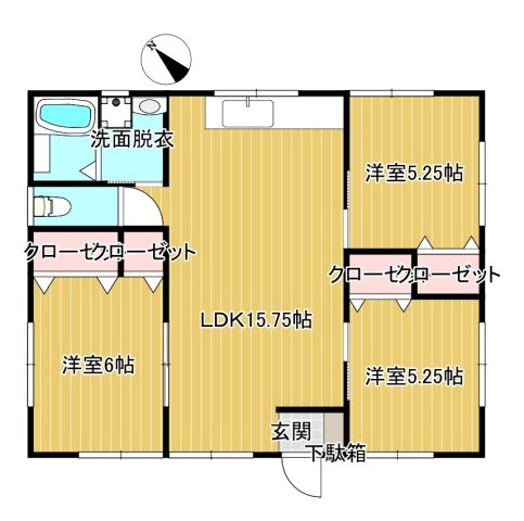 サンシャインの間取り