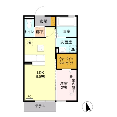 クオーレの間取り