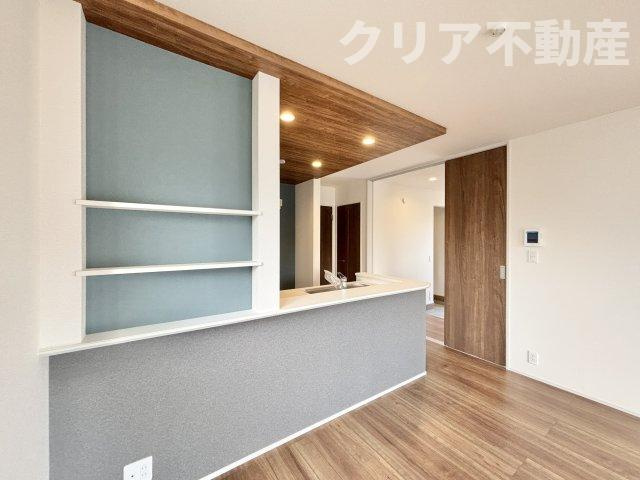 【居間・リビング】 | 8/10値下げ！前橋市総社町植野4号棟平屋＋6.2帖土間付き！