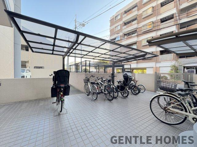 エスポワール吉塚の駐輪場