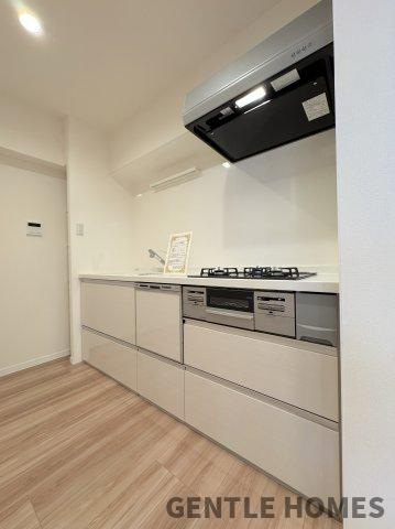 エスポワール吉塚のキッチン|食洗機付きなので面倒な食器洗いも手間要らず
楽して自分の時間を増やしましょう