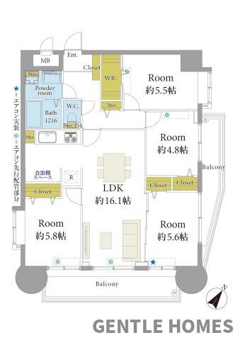 エスポワール吉塚の間取り