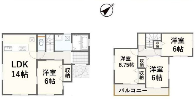 【間取り】 | 桶川市末広三丁目