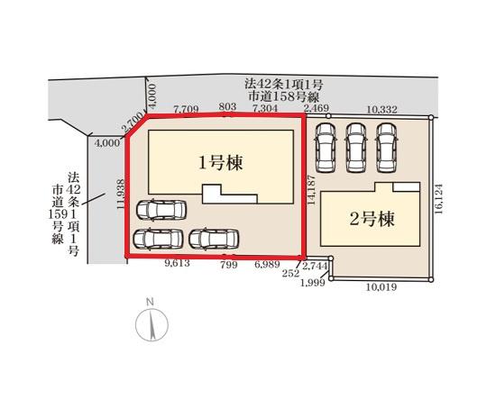 リーブルガーデン  水戸元吉田町　10期　1の前面道路含む現地写真|2月完成予定です。同メーカー完成物件の内覧、気になる他の物件と合わせての現地ご案内も可能です。HPから、またお電話でも、お気軽にお問い合わせください。