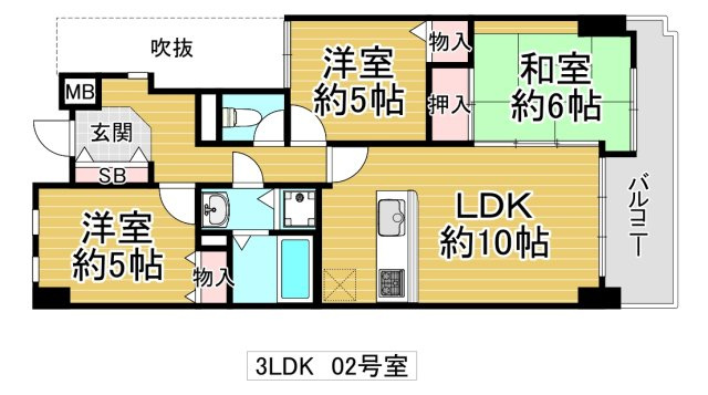 DO鶴見の間取り