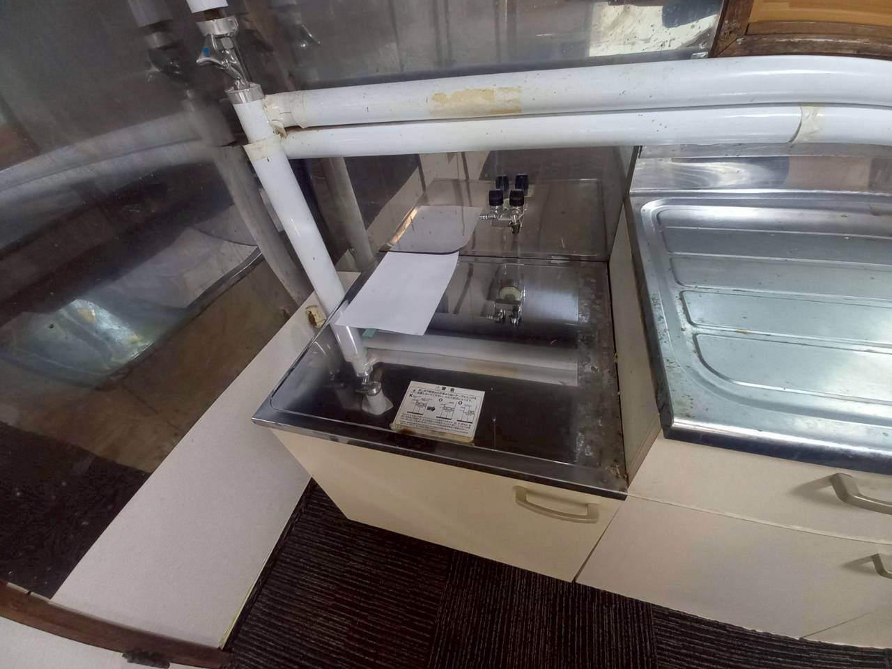 貝塚1丁目14番7号借家のキッチン