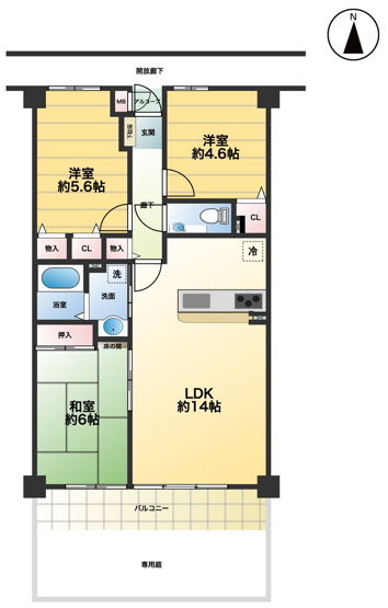 【居間・リビング】 | グラン・コート鴻巣