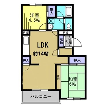 各居室に収納がございます♪