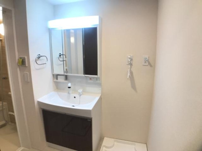 【洗面所】 | テンテラス | 洗髪洗面化粧台（イメージ）