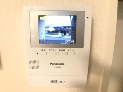【内装】 | テンテラス | カメラ付インターホン（イメージ）