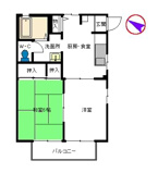 メゾンかわばたⅡ **の画像