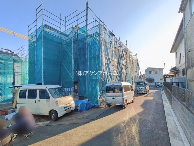 所沢市上新井1丁目・全6棟　新築一戸建　5号棟　の外観|現地写真　2026年1月27日撮影