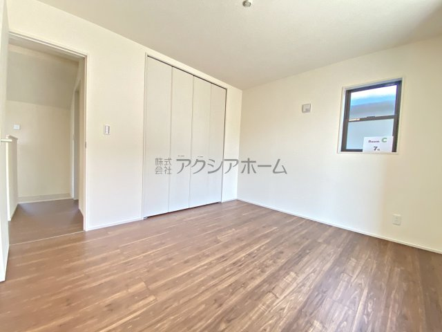 所沢市上新井1丁目・全6棟　新築一戸建　5号棟　の寝室|2F洋室7.0帖