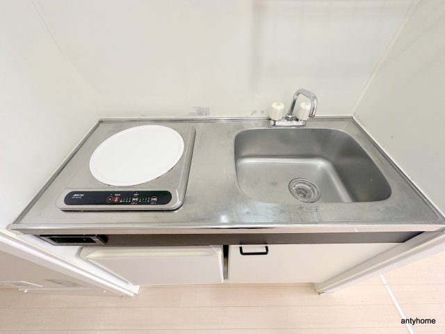 エルミタージュ難波南Ⅴ　仲介手数料無料のキッチン