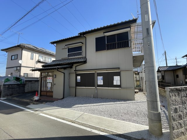 高崎市新町　中古980の前面道路含む現地写真