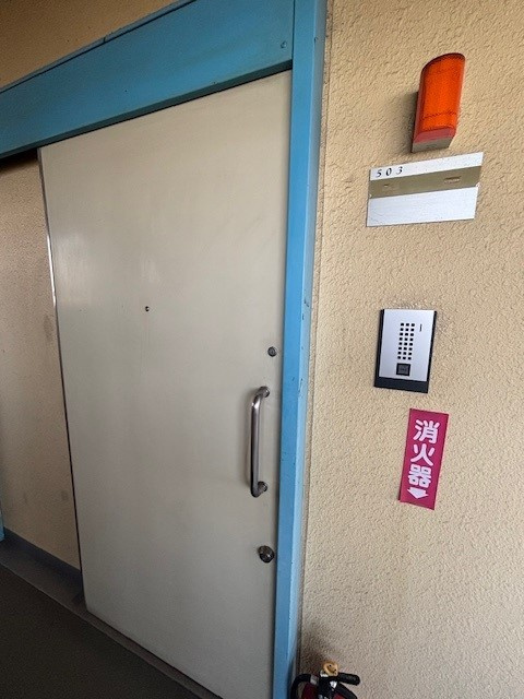 あづみの家の玄関