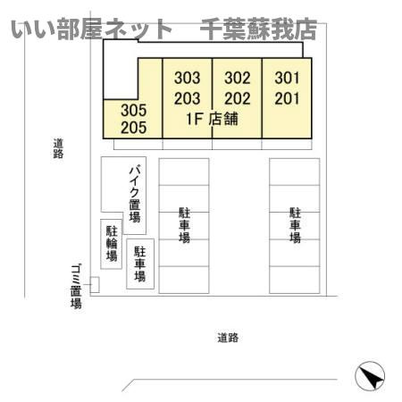 デュナミスの区画図