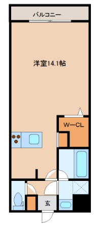 【間取り】 | AXIA Will帯山　4年契約