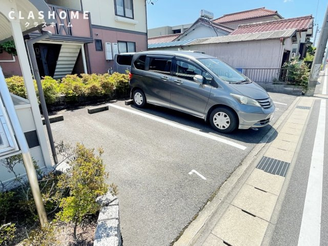 クレイドル上野B　　　刈谷市の賃貸ならクラスホーム刈谷店の駐車場