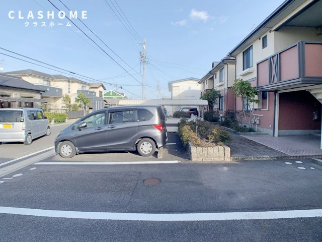 クレイドル上野B　　　刈谷市の賃貸ならクラスホーム刈谷店の駐車場