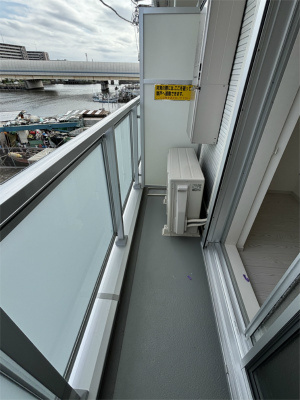 リブリ・船橋Ⅳのバルコニー|開放的で明るい空間を演出してくれるバルコニーです