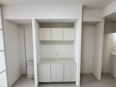 リブリ・船橋Ⅳの収納|大きなスペースがあり、収納には困りません