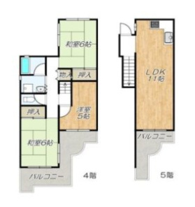 千代田第二住宅の間取り