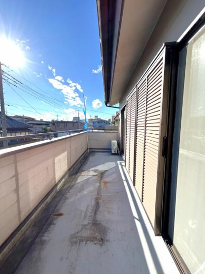 【バルコニー】 | 筑西市下岡崎2丁目　中古戸建