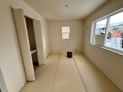 【和室】 | 紫波町中島字前郷 | 客間や遊び場に便利♪リビングとつなげて広々使えるのが魅力！