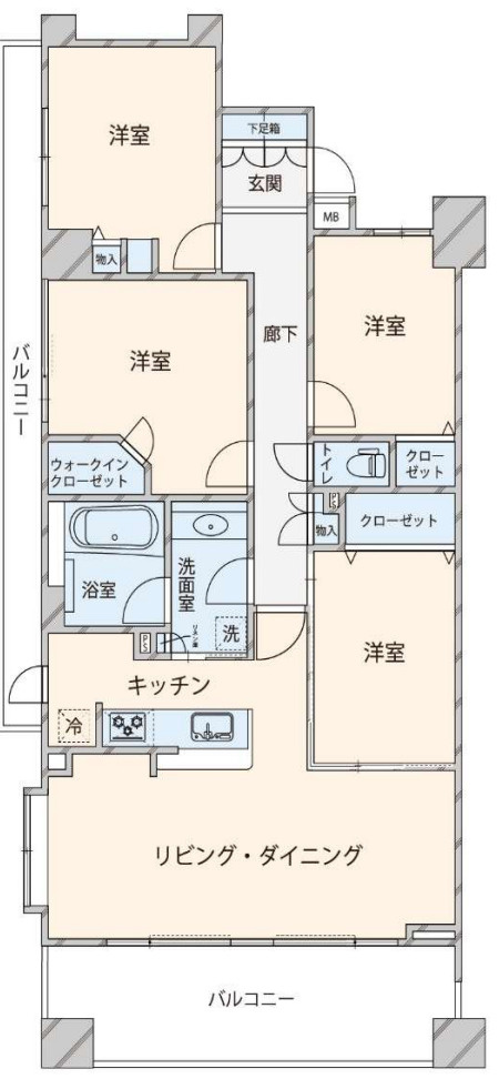 藤和シティホームズ青葉松風台壱番館【仲介手数料無料】ペット可♪の間取り