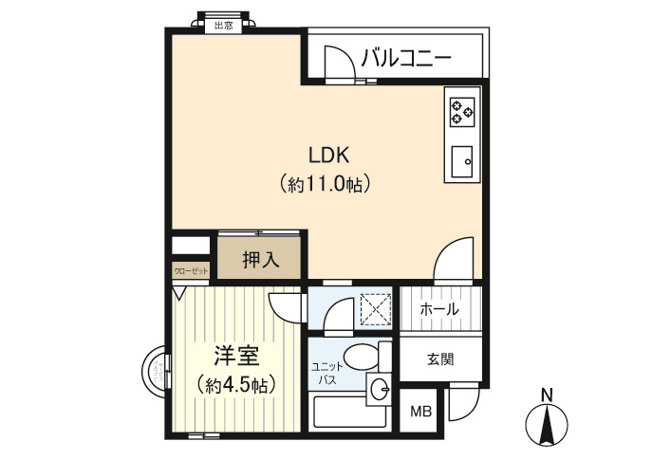【間取り】 | 東灘本庄町アーバンコンフォート | オーナチェンジ物件♪