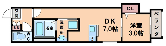 【間取り】 | ハーモニーテラス杭全Ⅱ