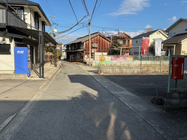 海南市藤白・土地・56962の前面道路含む現地写真