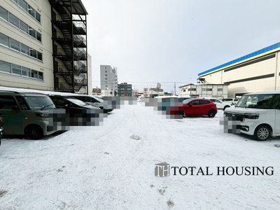 【駐車場】 | 琴似コーポ | 平面駐車場です。