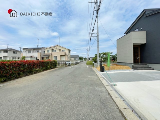 【前面道路含む現地写真】 | 加須市多門寺　Livele Garden.S　新築戸建　全6棟　3号棟