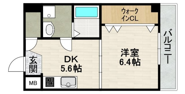ELEGANTE宝塚の間取り