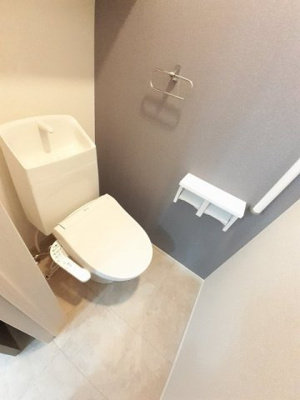 【トイレ】 | トリオⅠ | ゆったりとした空間のトイレです